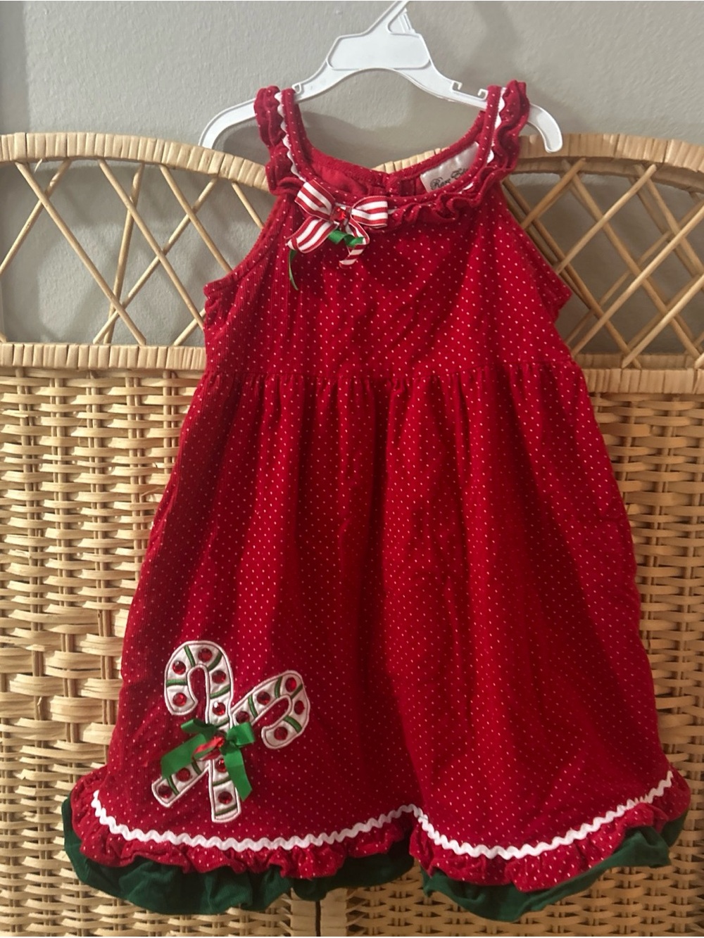 Rare Editions Girls 100 % Cotton Holiday Jumper Size 6